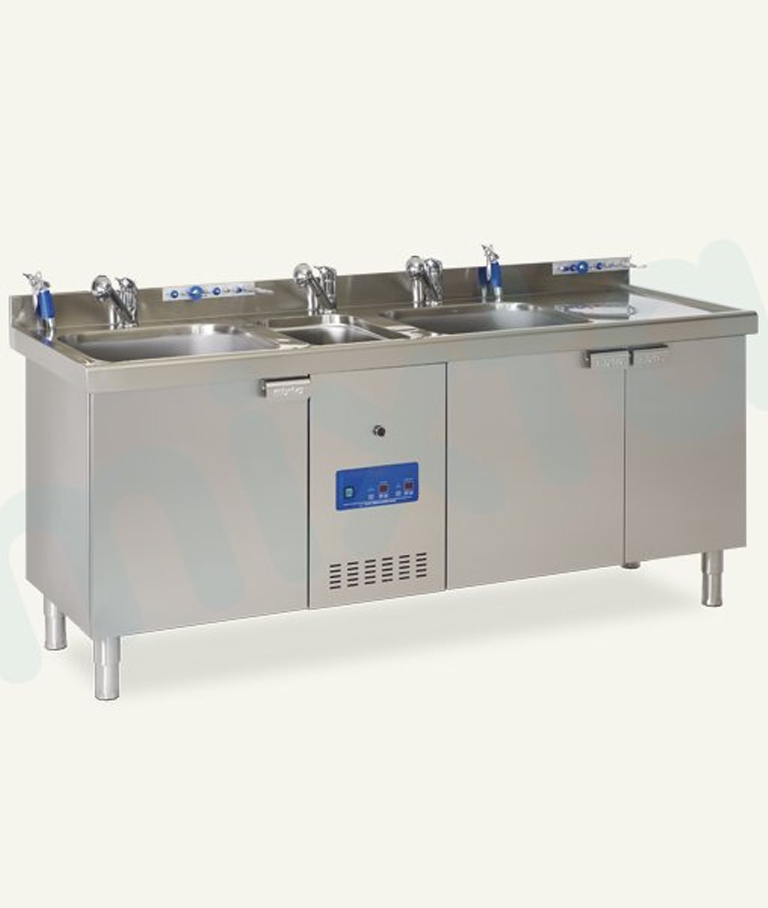ULTRASONIC CLEANER WITH WASH